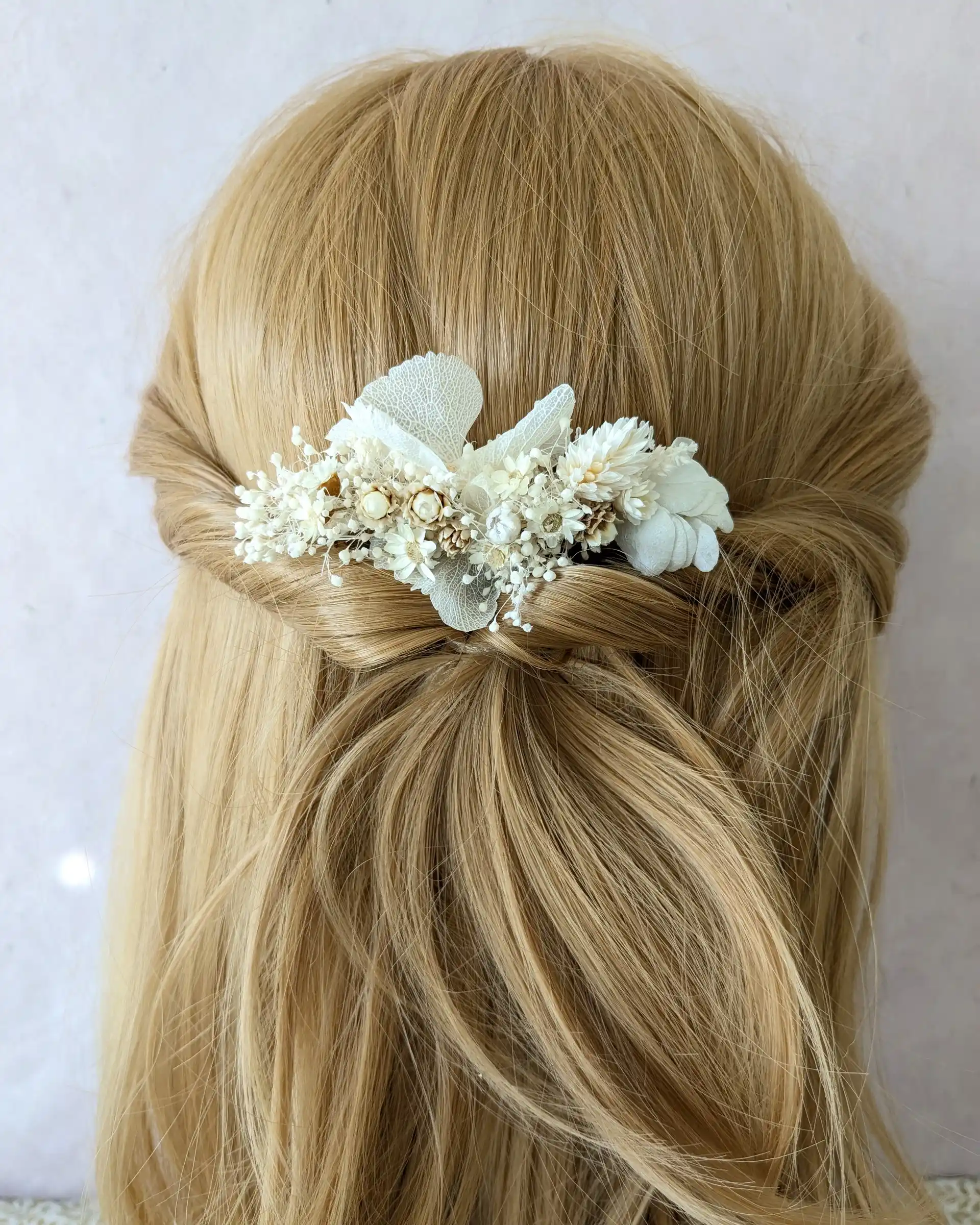 Peigne à cheveux petit Blancbeige3