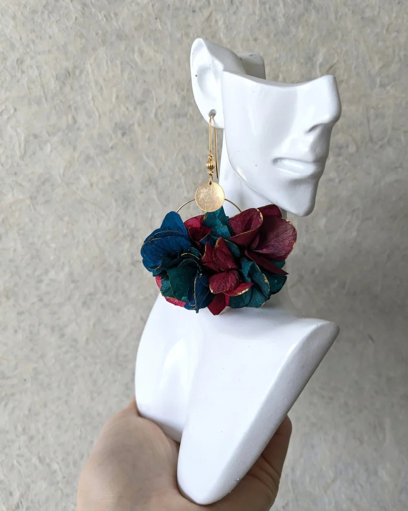 Boucles d’oreilles Brume doré E, sur présentoir